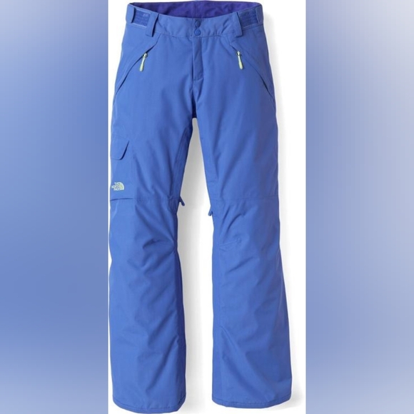 The North Face Freedom LRBC Snow Pants - Women's Small S Coastline Blue - Picture 1 of 7